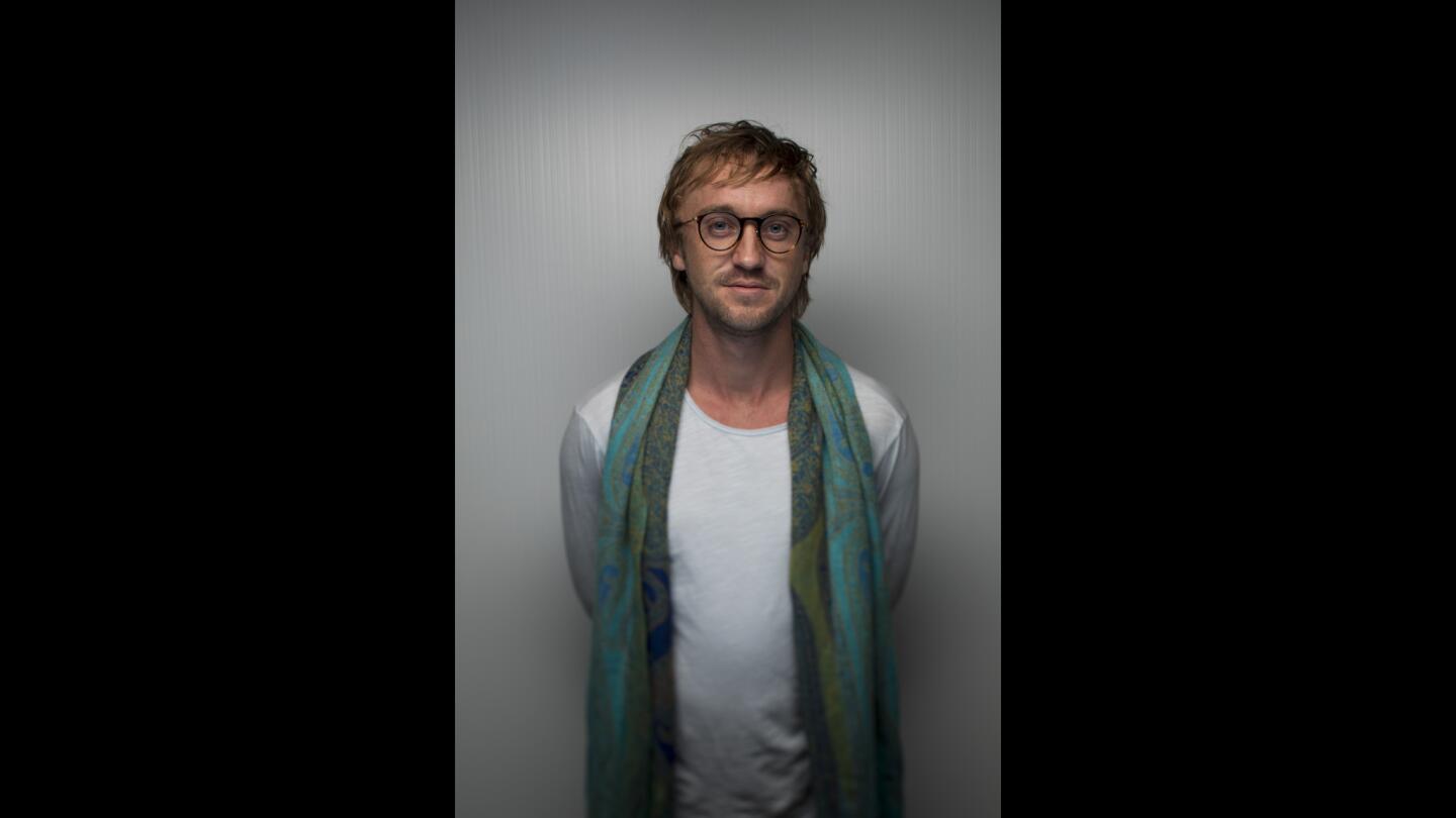 Actor Tom Felton, from the film "Ophelia."