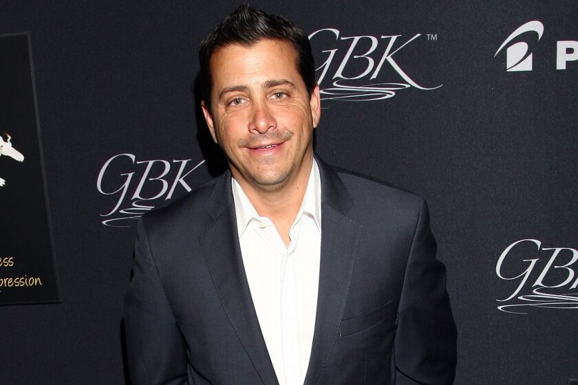 HOLLYWOOD, CA - JANUARY 10: President of International Sales and Distribution for The Weinstein Company David Glasser attends the Pilot Pen and GBK Luxury Lounge honoring Golden Globe nominees and presenters held at the W Hollywood on January 10, 2015 in Hollywood, California. (Photo by Tommaso Boddi/Getty Images for GBK Productions) ** OUTS - ELSENT, FPG, CM - OUTS * NM, PH, VA if sourced by CT, LA or MoD **