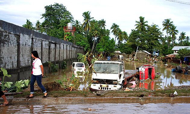 Flash floods in Philippines