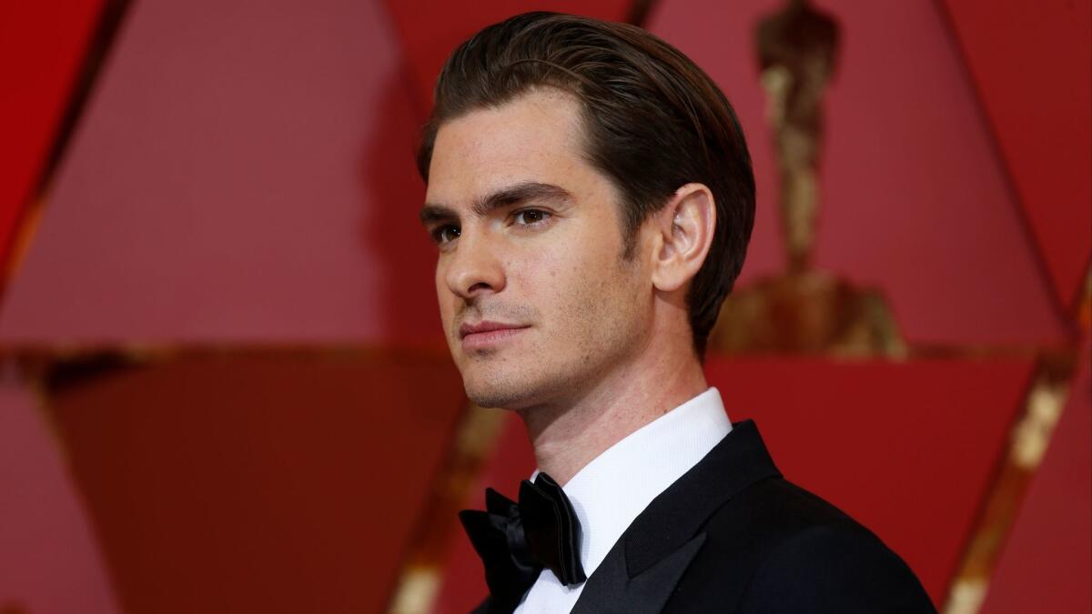 Academy Award-nominated actor Andrew Garfield stars in the National Theatre production of "Angels in America," which will be broadcast live from London to U.S. theaters in late July.