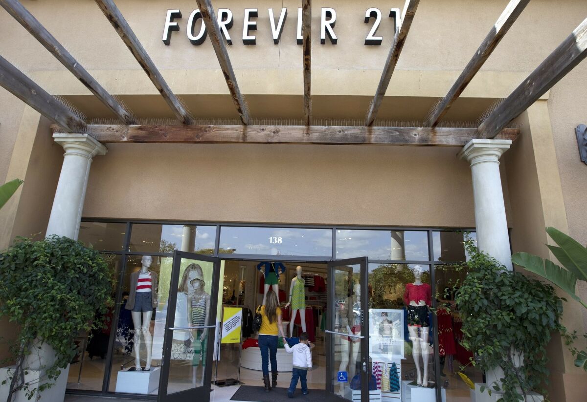 Forever 21 at Las Americas Premium Outlets is doing so well that the retailer recently moved into a larger space. With many shoppers coming from across the border, the outlet center is among the most popular in San Diego County. — Earnie Grafton