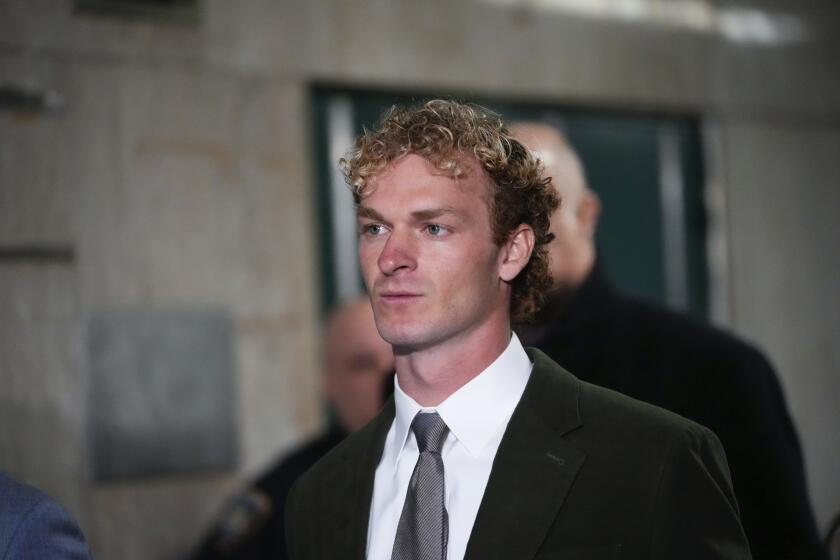 Daniel Penny arrives at Manhattan Criminal Court, Wednesday, Jan. 17, 2024, in New York. (AP Photo/Frank Franklin II)