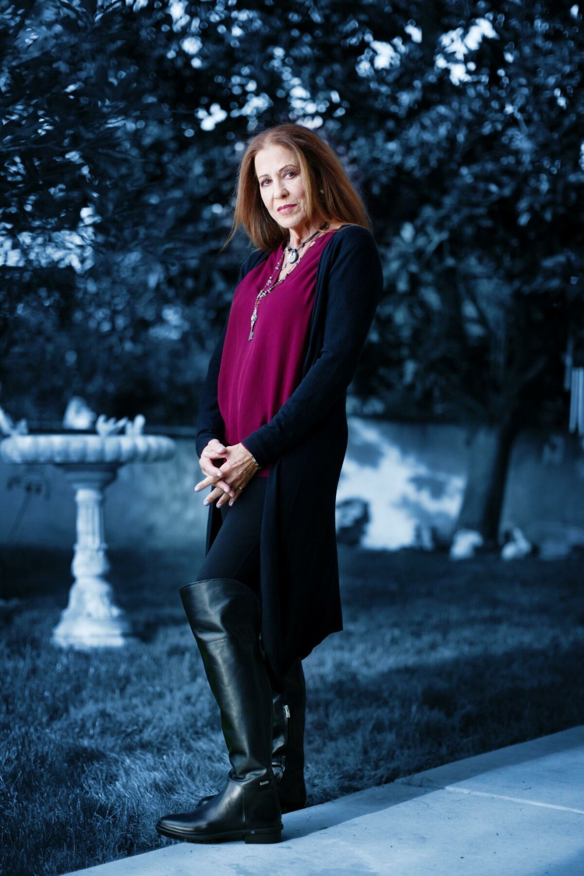 Singer/Songwriter Rita Coolidge at her home on Wednesday in Fallbrook, California. San Diego Union-Tribune
