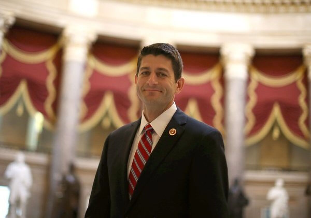Rep. Paul D. Ryan (R-Wis.) has offered a possible way out of the impasse over the government shutdown and the looming debt ceiling decision.