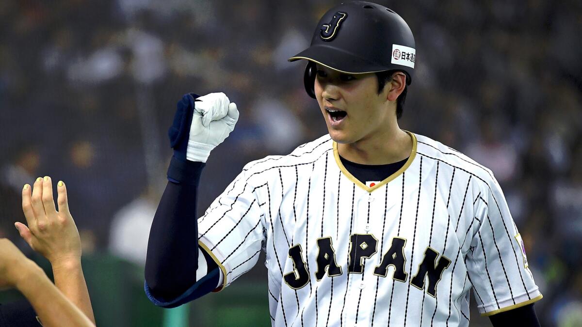 Japanese baseball star Shohei Ohtani could be double threat in big