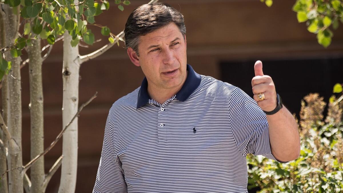 Anthony Noto, shown in 2017, is CEO of Social Finance.