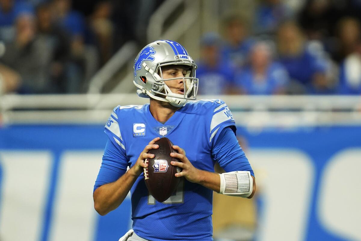 Lions QB Matthew Stafford set for strong 2nd year - The San Diego  Union-Tribune