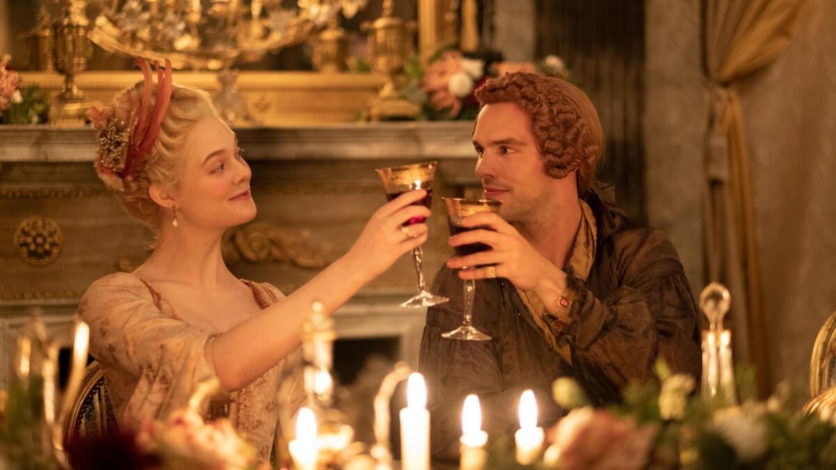 Hulu's 'The Great,' with Elle Fanning, has fun with history - Los Angeles  Times