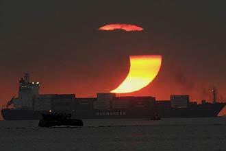 Solar eclipse - Philippines