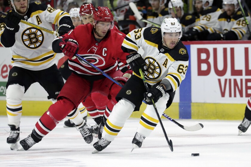 Hurricanes still perfect on season with 2-0 win over Bruins - The San Diego  Union-Tribune