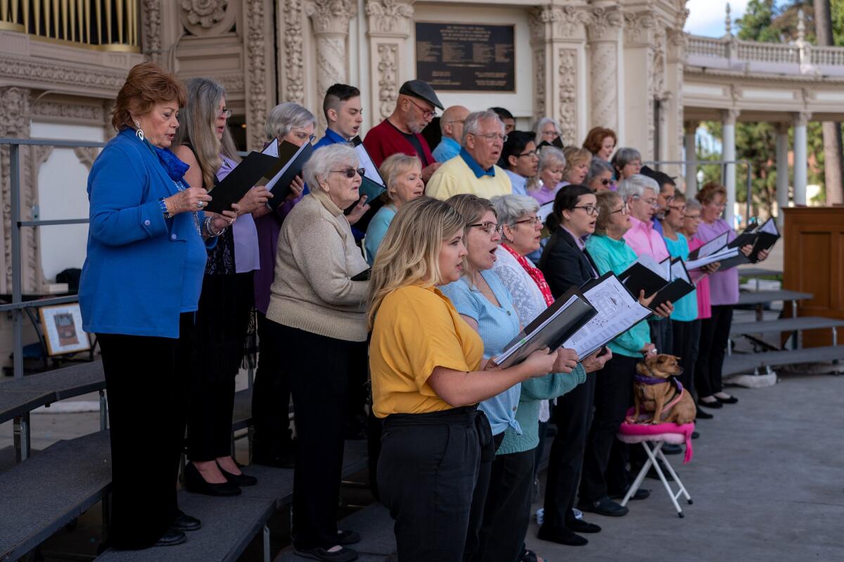Ramona Community Singers will host its 10th anniversary concert on Sunday, March 10