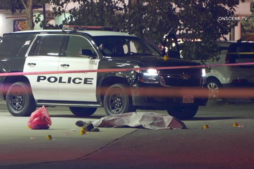 An investigation is underway after Ontario police fatally shot a man near the Ontario Mills outlet mall.