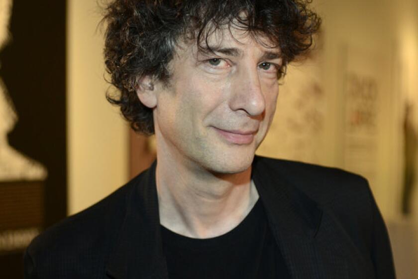Neil Gaiman photographed at SXSW in 2013.