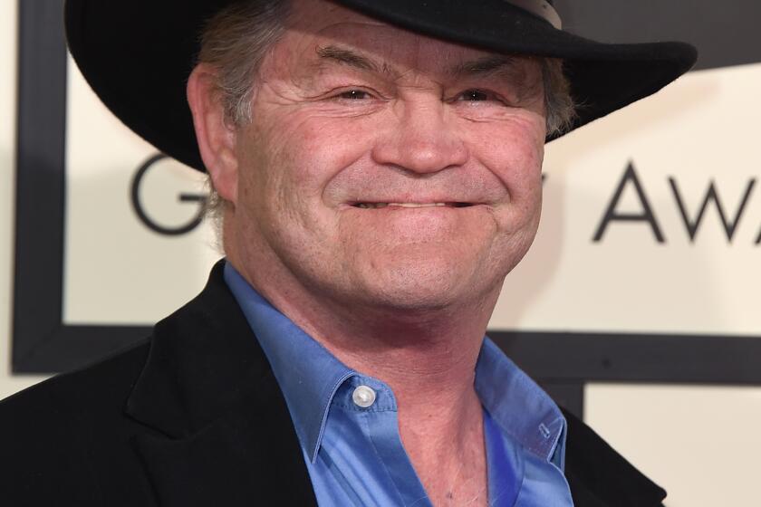 Micky Dolenz arrives at the 58th annual Grammy Awards at the Staples Center on Monday, Feb. 15, 2016, in Los Angeles. (Photo by Jordan Strauss/Invision/AP)