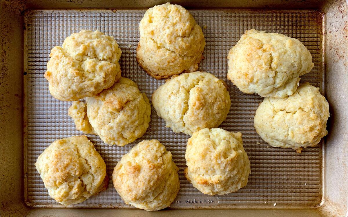 Drop Biscuits - biscuits and such