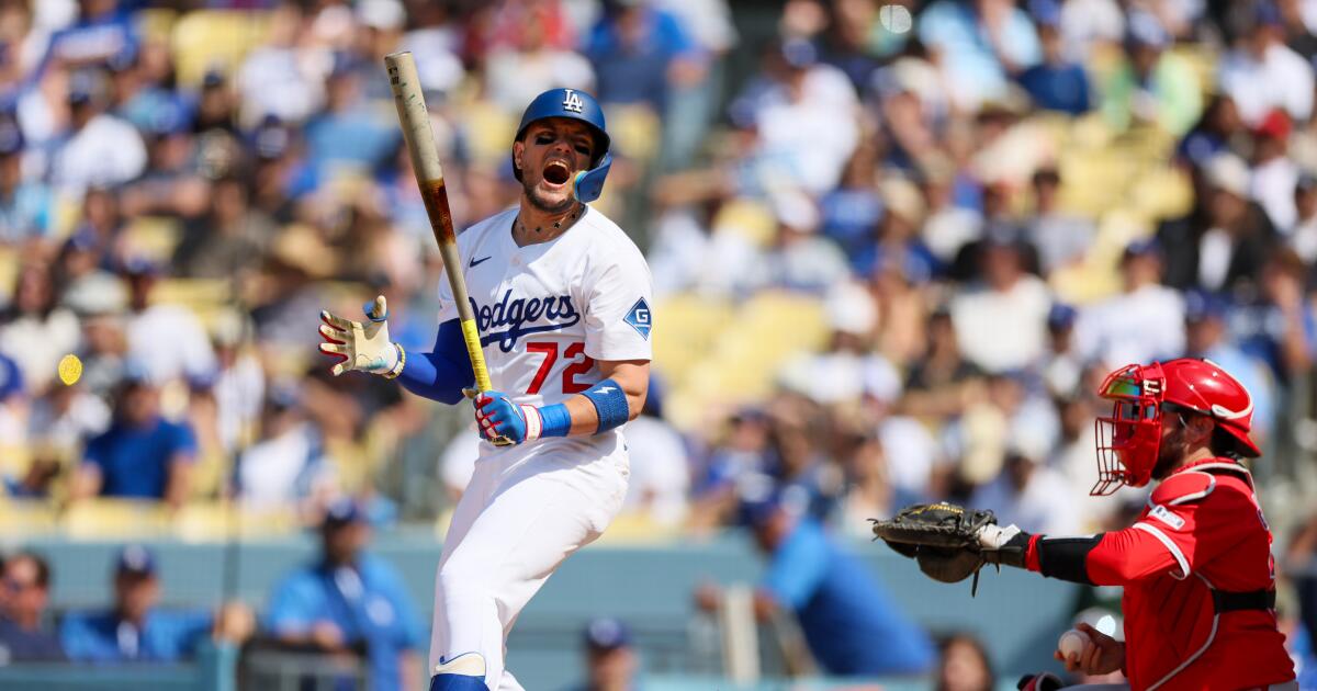 Bloodied Tony Gonsolin struggles as Angels complete three-game sweep of Dodgers