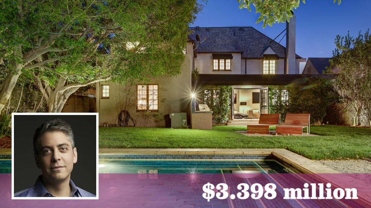 Television writer and producer Josh Safran has sold his home in Hancock Park for $3.398 million.