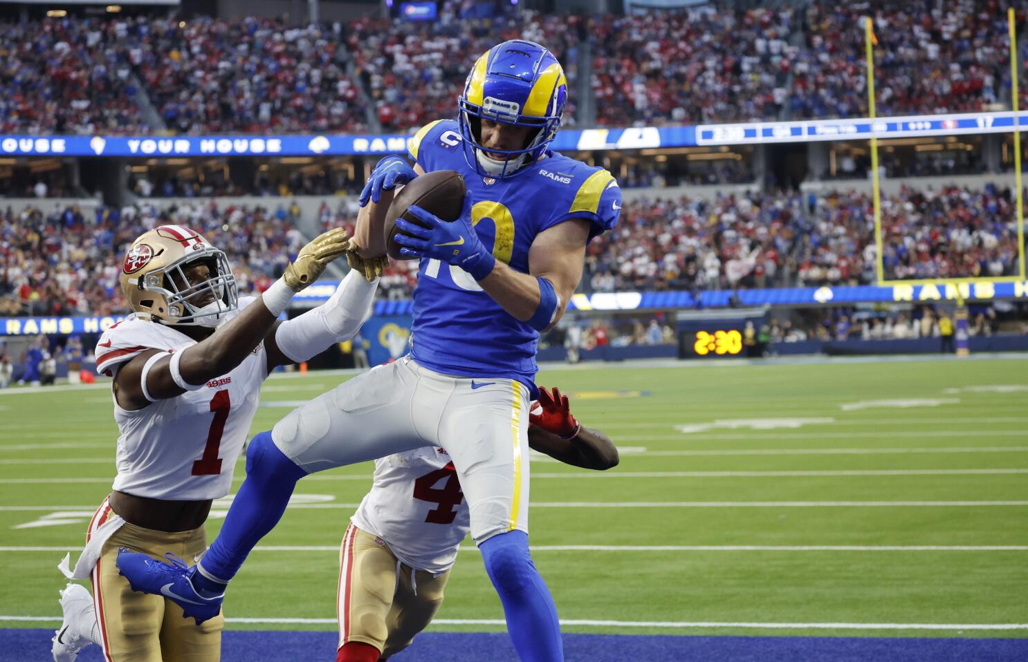 Rams' 27-24 overtime loss to the San Francisco 49ers by the numbers - The  San Diego Union-Tribune
