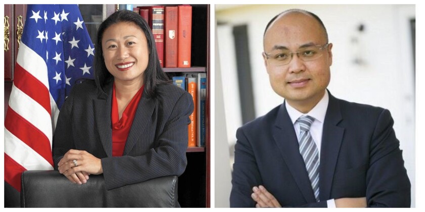 Former state Sen. Janet Nguyen and incumbent Tyler Diep, a fellow Republican, are the highest-profile candidates in the March 3 primary election for Diep's 72nd Assembly District seat.