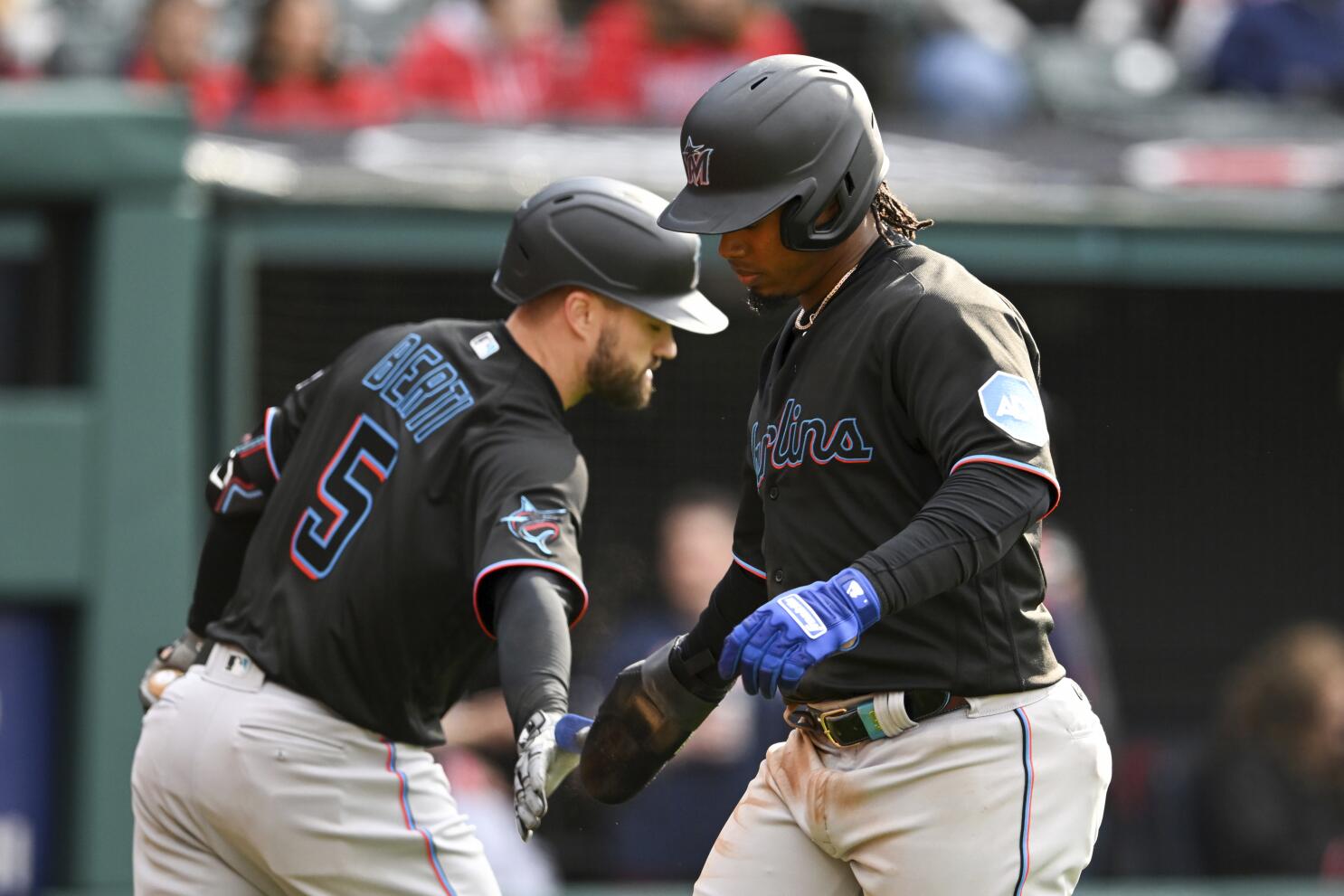 Luis Arraez drives in two, Miami Marlins beat Cleveland Guardians