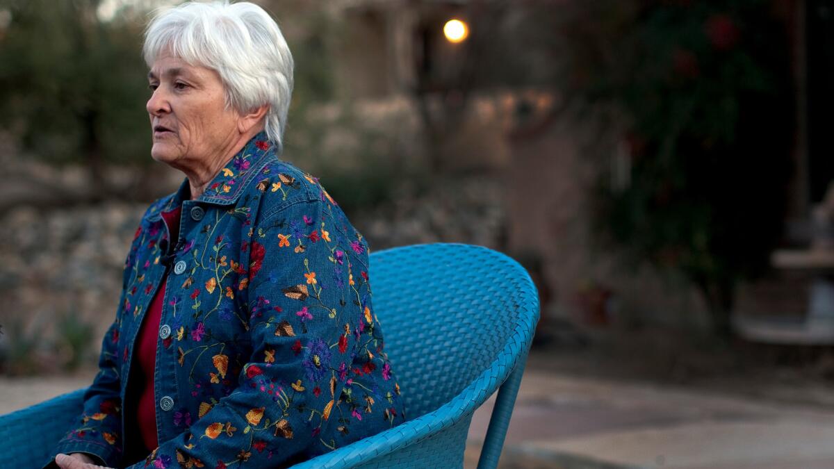 Patricia Maisch at home in Tucson.
