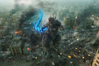 A scene from the movie "Godzilla Minus One," written and directed by Takashi Yamazaki. (Toho Studios/TNS)
