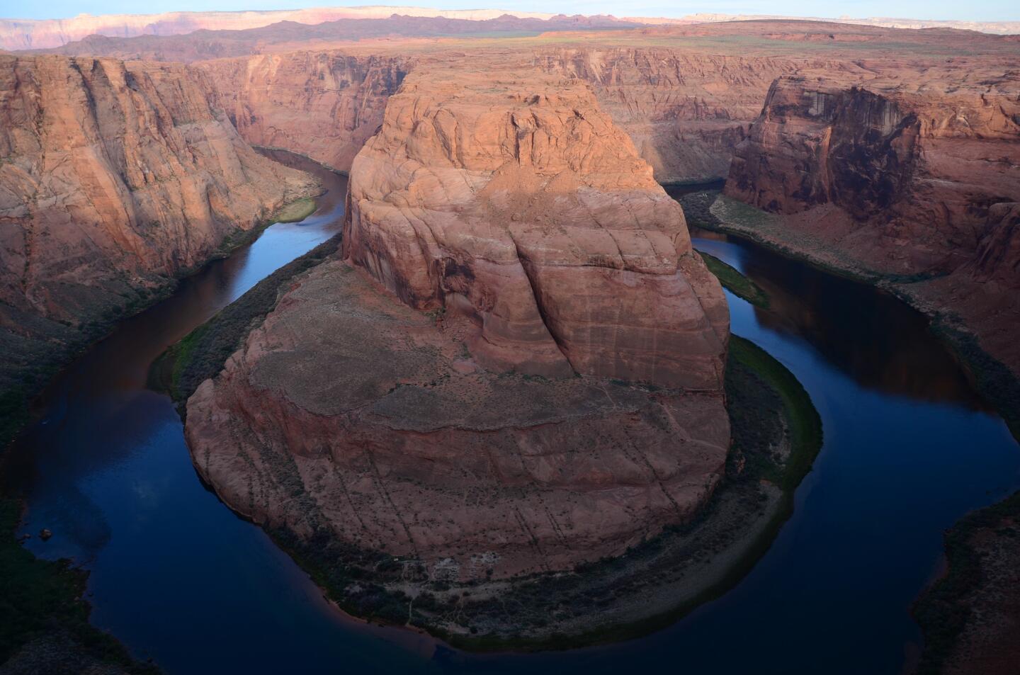 Page, Ariz.: Contorted river