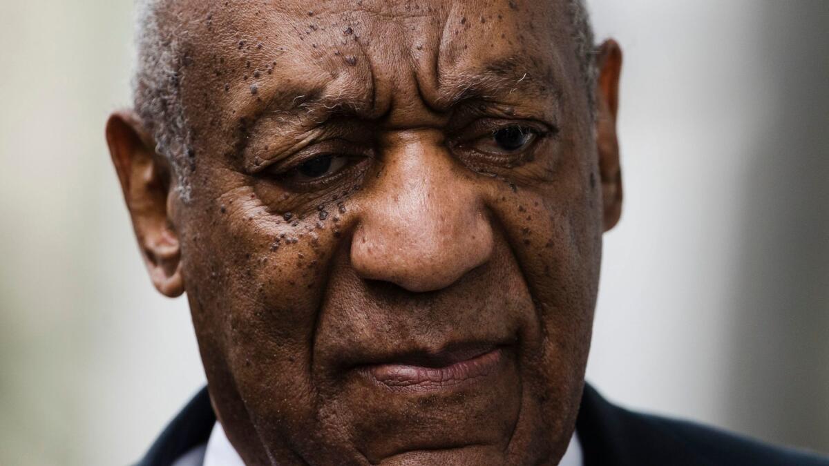 Bill Cosby arrives at the Montgomery County Courthouse in Norristown, Pa., on June 17.