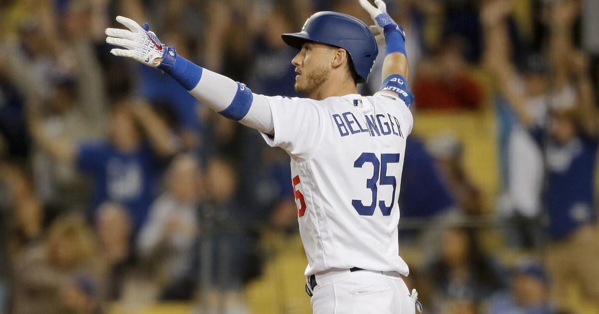 Cody Bellinger's walk-off home run, 08/22/2020