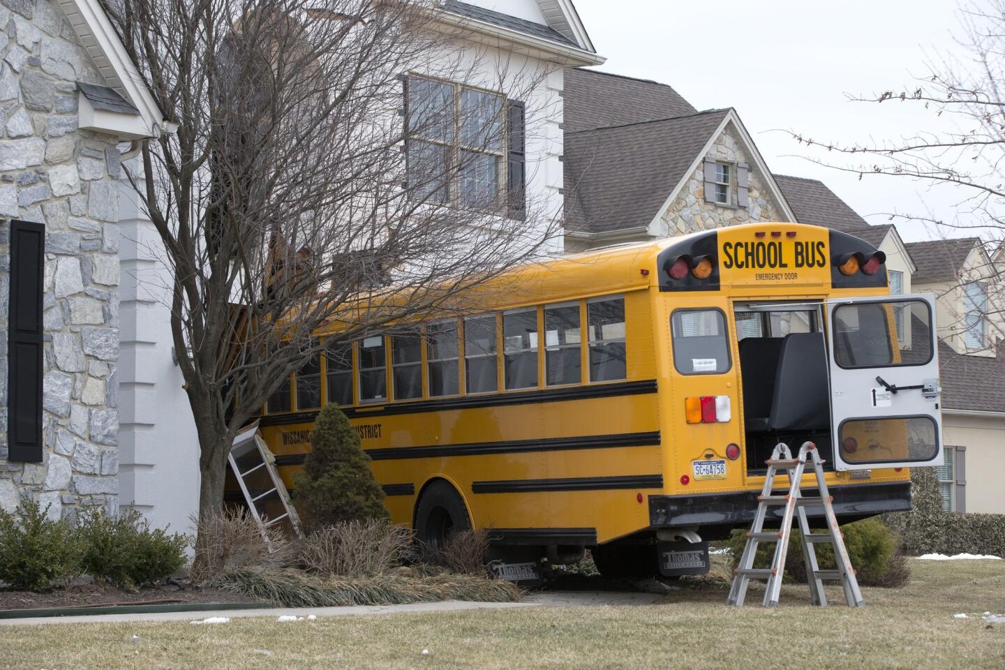 School bus crash