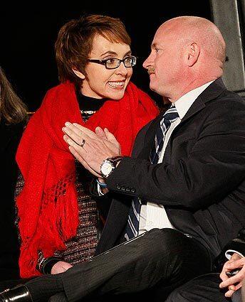 Gabrielle Giffords and Mark Kelly