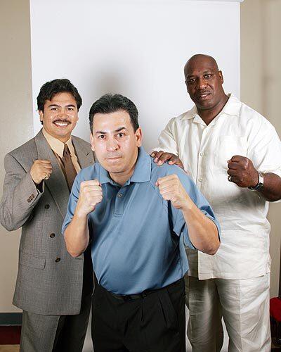 Paul Gonzales, Richard Sandoval and Henry Tillman