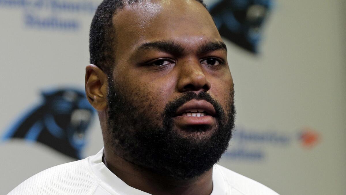 Michael Oher, depicted in 'The Blind Side,' alleges he was never