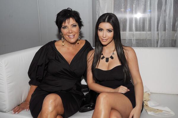2009: Kris Jenner, Kim Kardashian