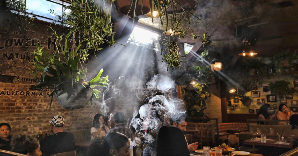 Granderson: Bring on the cannabis cafes, California. Our nation needs them
