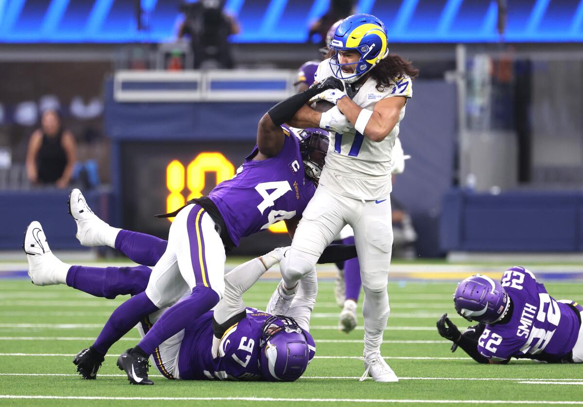 Matthew Stafford has winning touch in Rams' win over Vikings - Los ...
