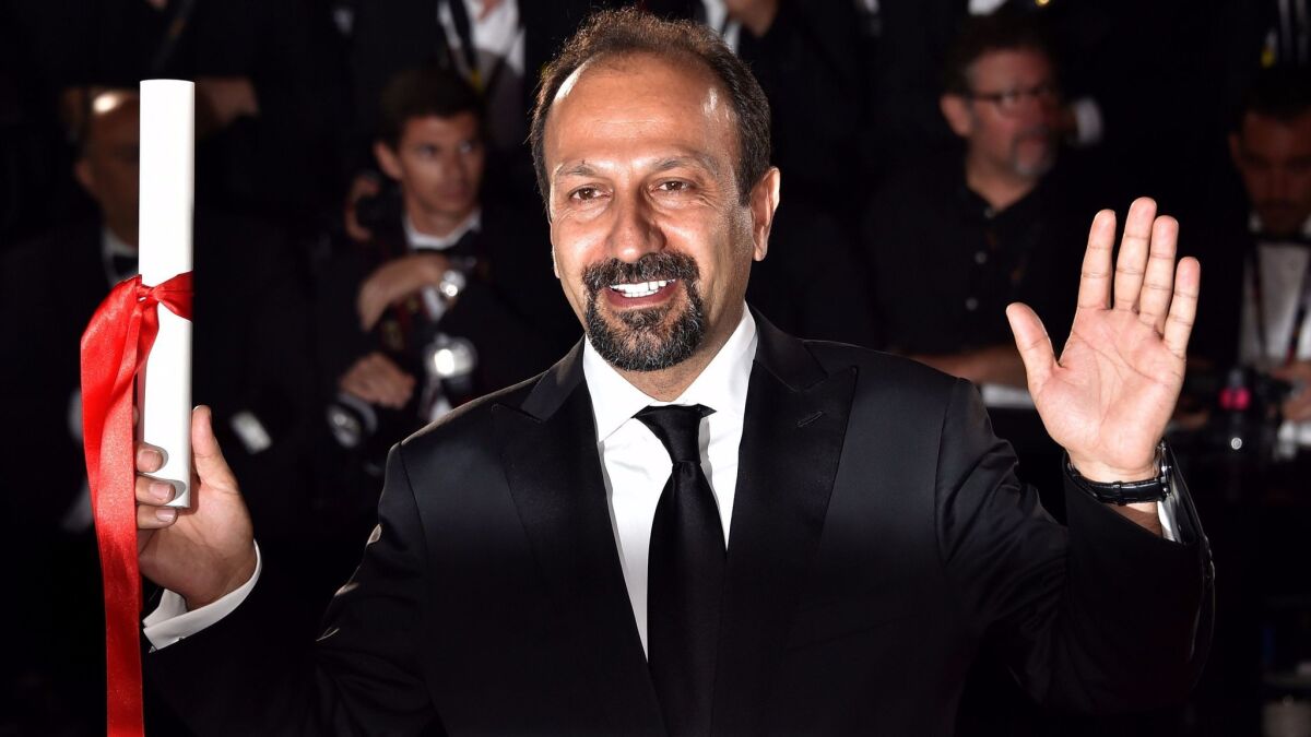 Asghar Farhadi, the Iranian director of Oscar-nominee “The Salesman,” says he will not attend the Academy Awards ceremony because of the travel ban.