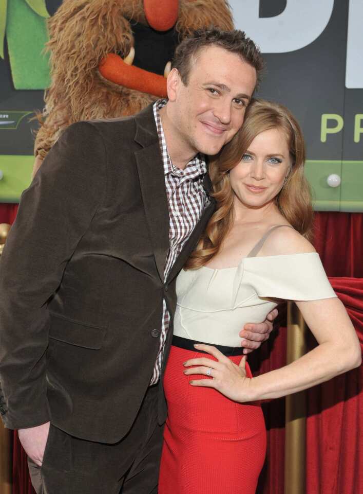 Jason Segel and Amy Adams play Gary and Mary, a pair of major Muppet fans who help Kermit get the old crew back together again.