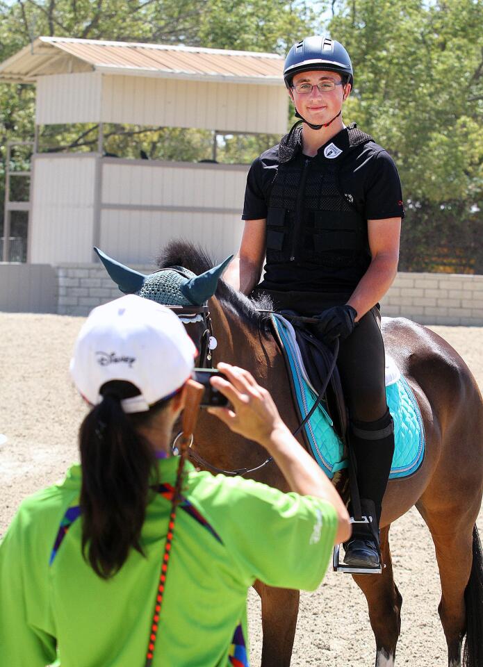 Photo Gallery: Special Olympic equestrian athletes are matched with the horses they will ride for the games