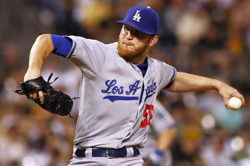 J.P. Howell could be considered a middle reliever for the Dodgers, but like everyone else in the bullpen, he has been limited mostly to late-innings work.