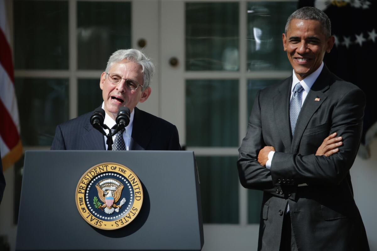 On March 16, President Obama announced Judge Merrick Garland as his choice to replace Antonin Scalia on the Supreme Court.