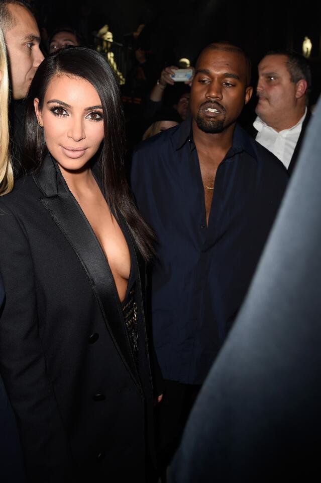 Kim Kardashian and Kanye West