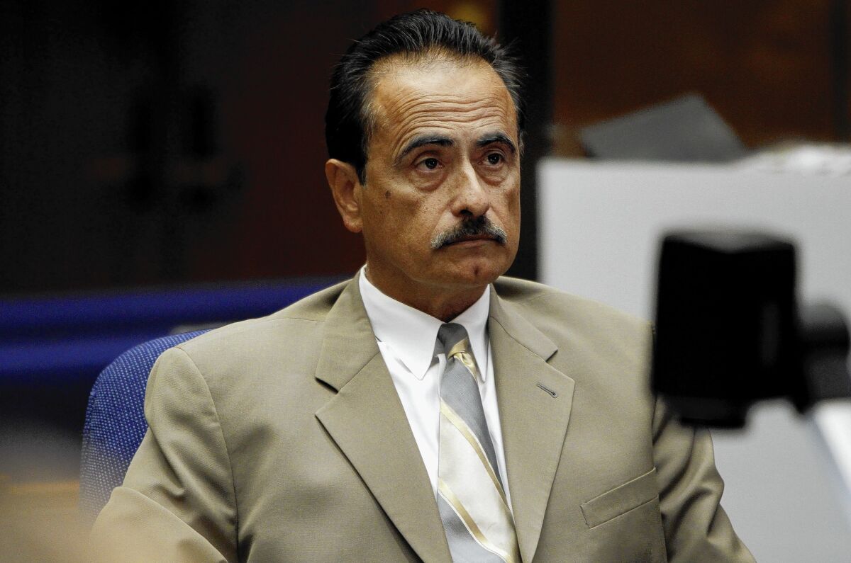 Former Los Angeles City Councilman Richard Alarcon, during opening statements in his perjury and voter fraud trial that is set to resume this week.