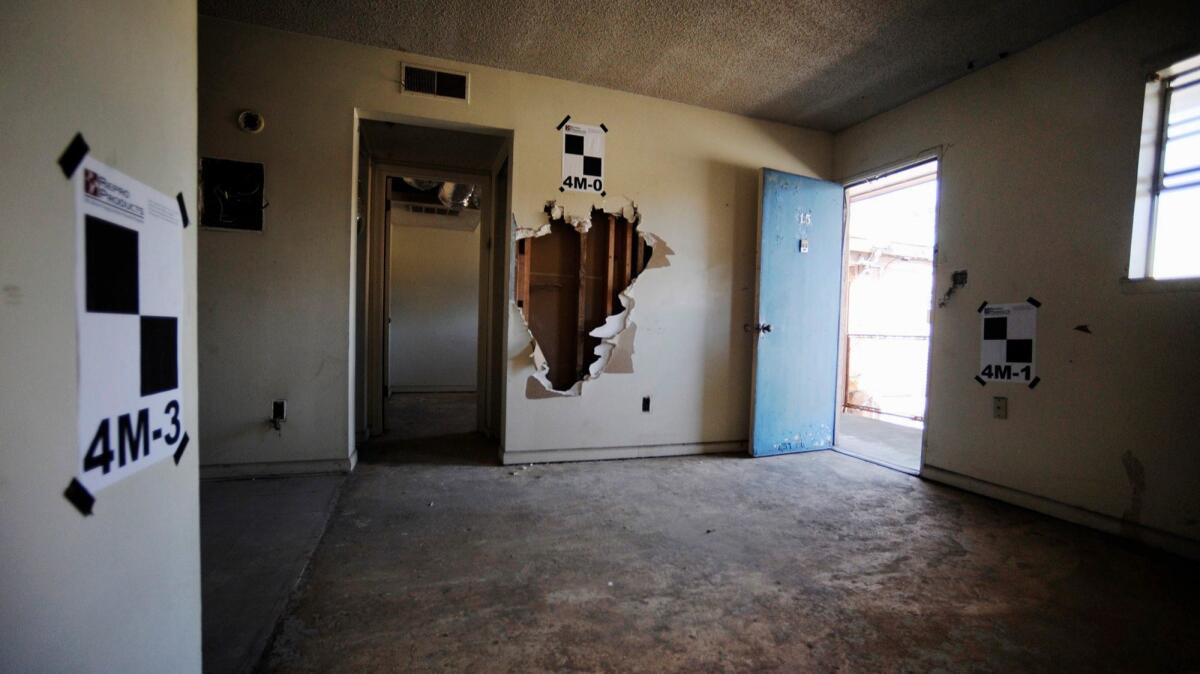 This suite at the now-abandoned A.G. Gaston Motel was once used by the Rev. Martin Luther King Jr. to plan protests in Birmingham, Ala. The motel will be renovated as the city's civil rights district joins the National Park Service.