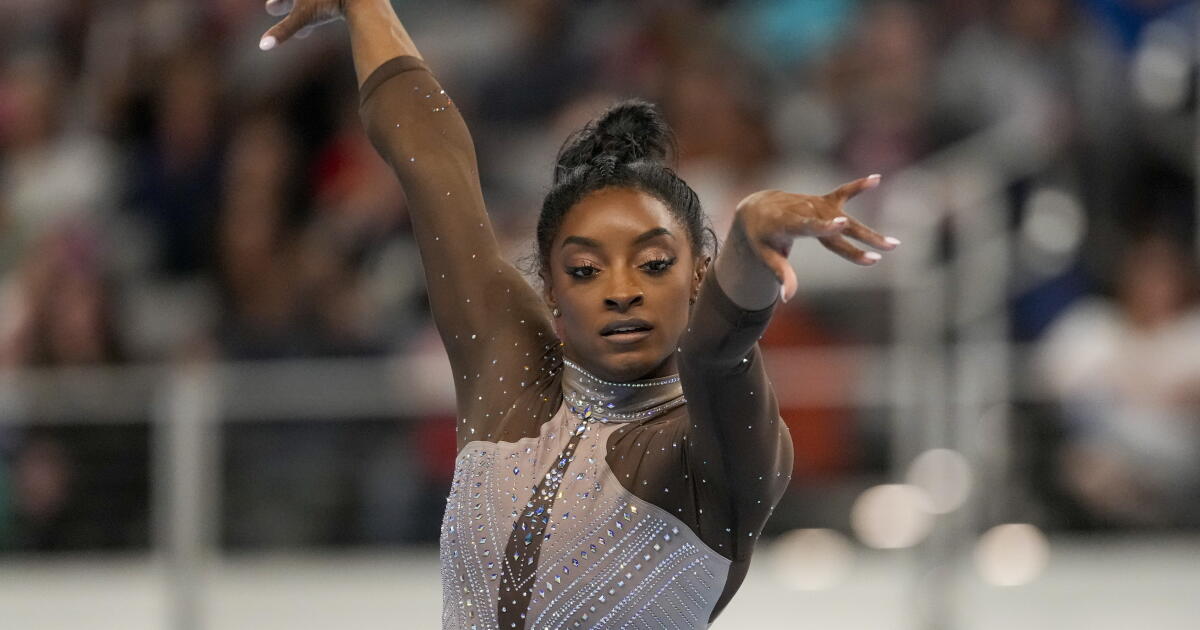 Simone Biles gewinnt den neunten US-Mehrkampftitel im Turnen