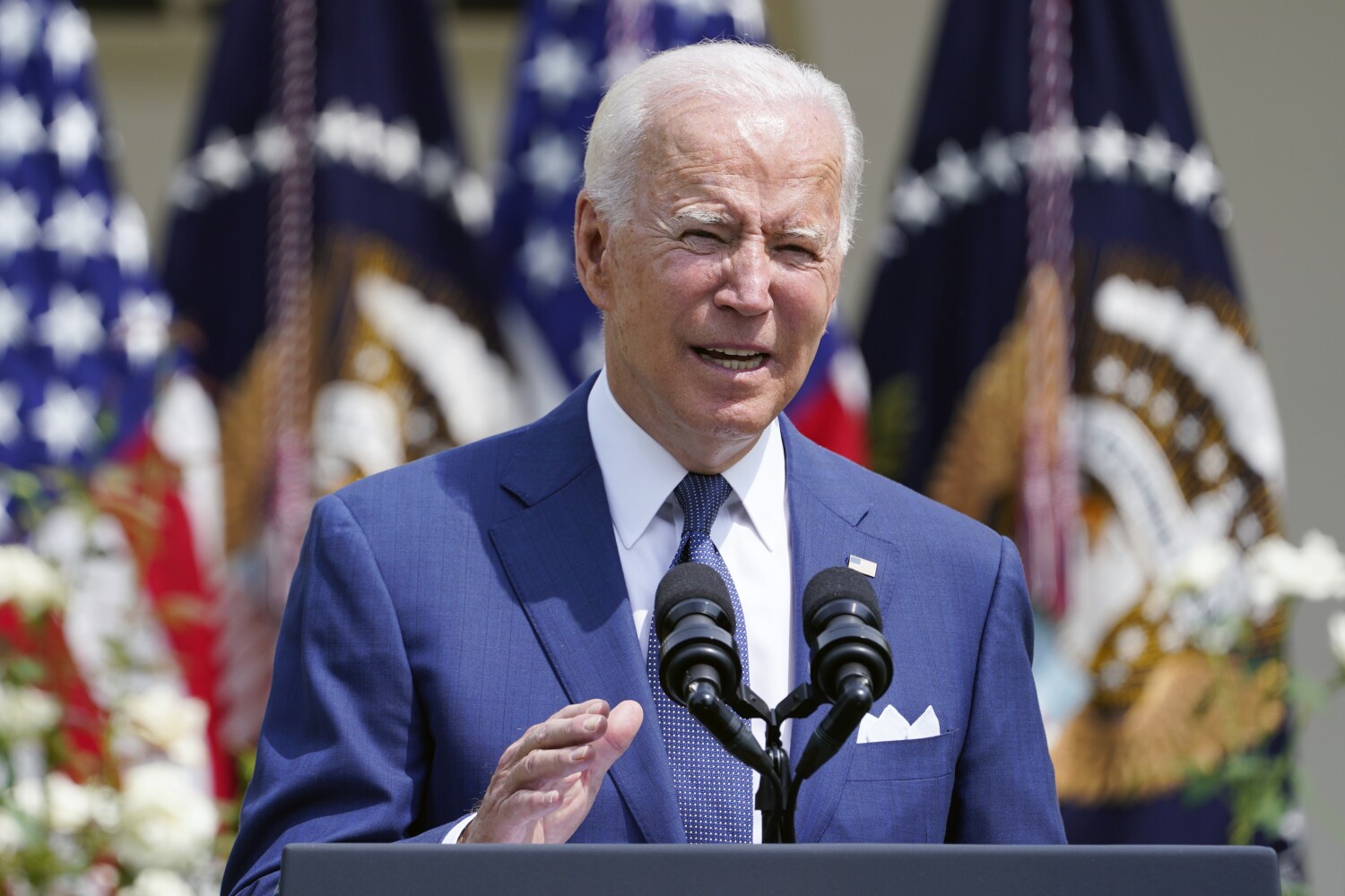 Biden's job approval dips among Californians, but support for his spending agenda is strong