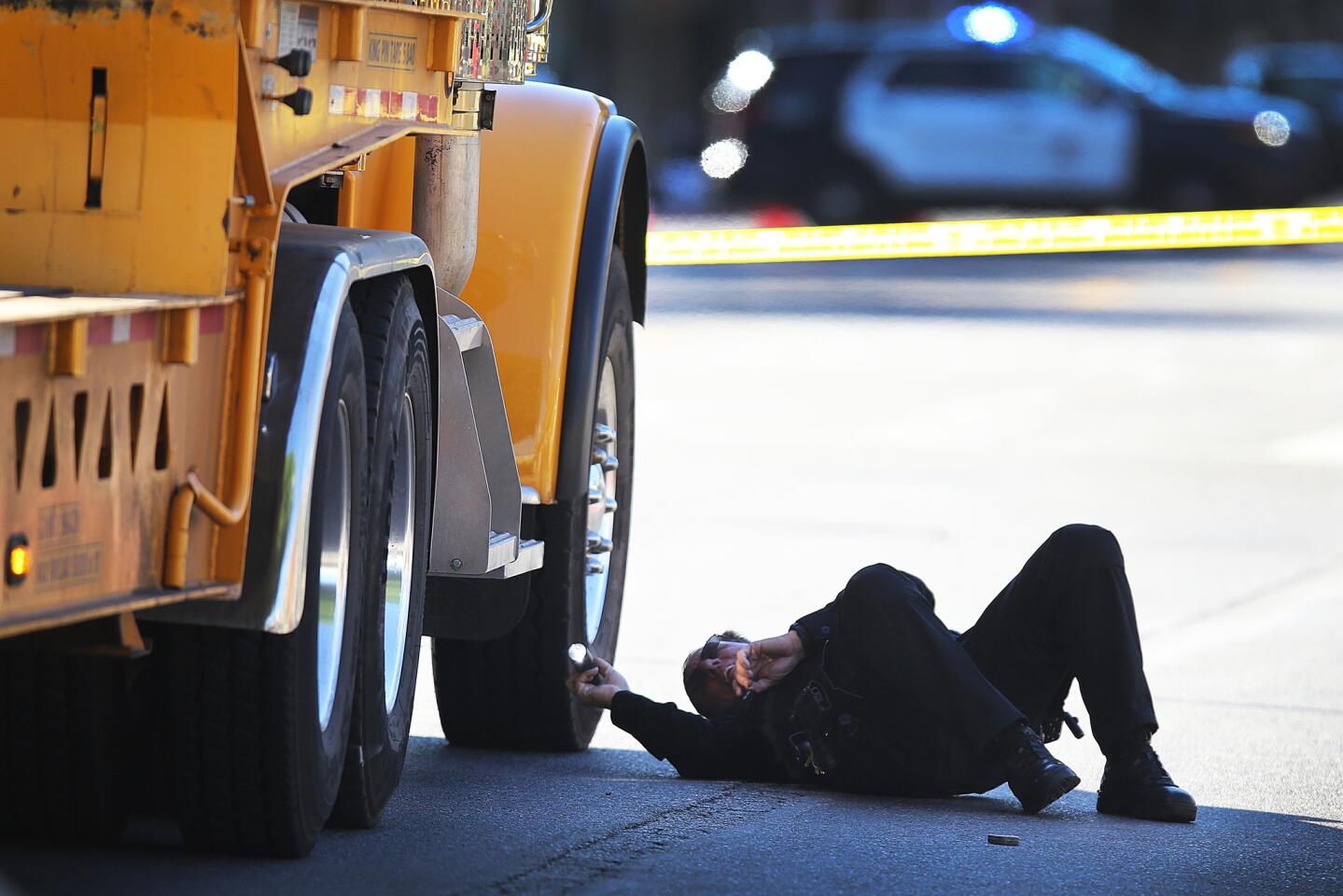 Student killed while crossing the street