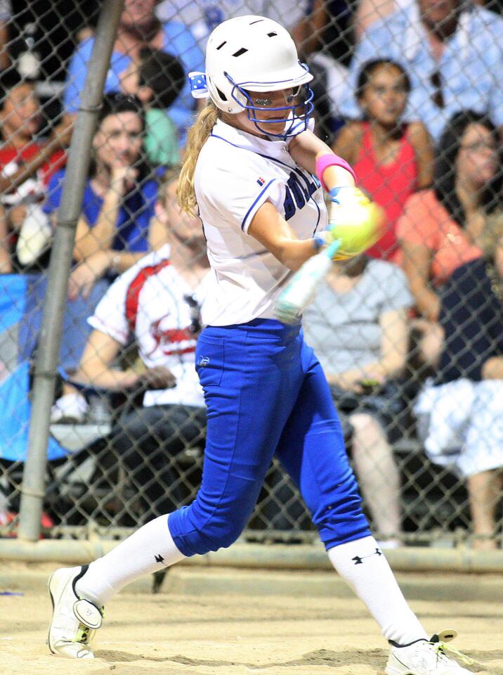 Photo Gallery: Burbank defeats Burroughs' in extra-inning rival softball game