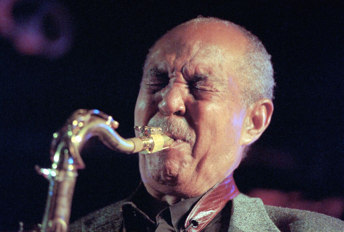 Harold Land, tenor saxophone.