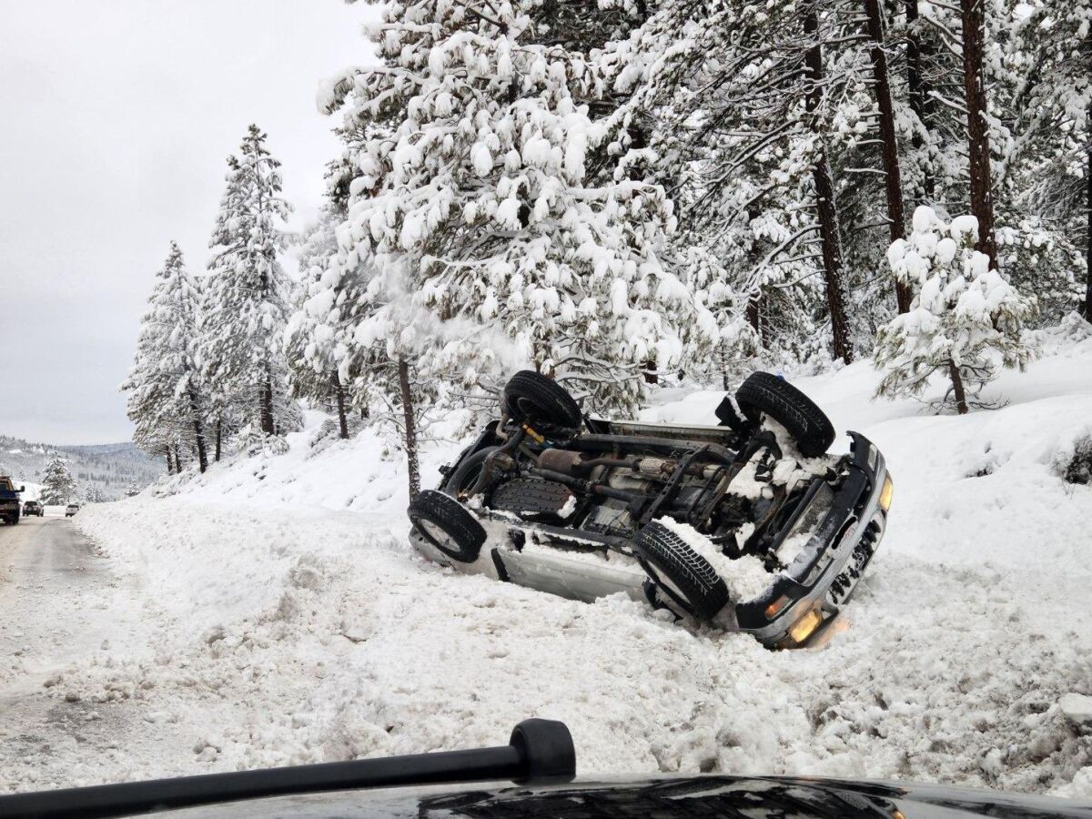 A drive to Tahoe for the long weekend could be 'pretty rough,' weather